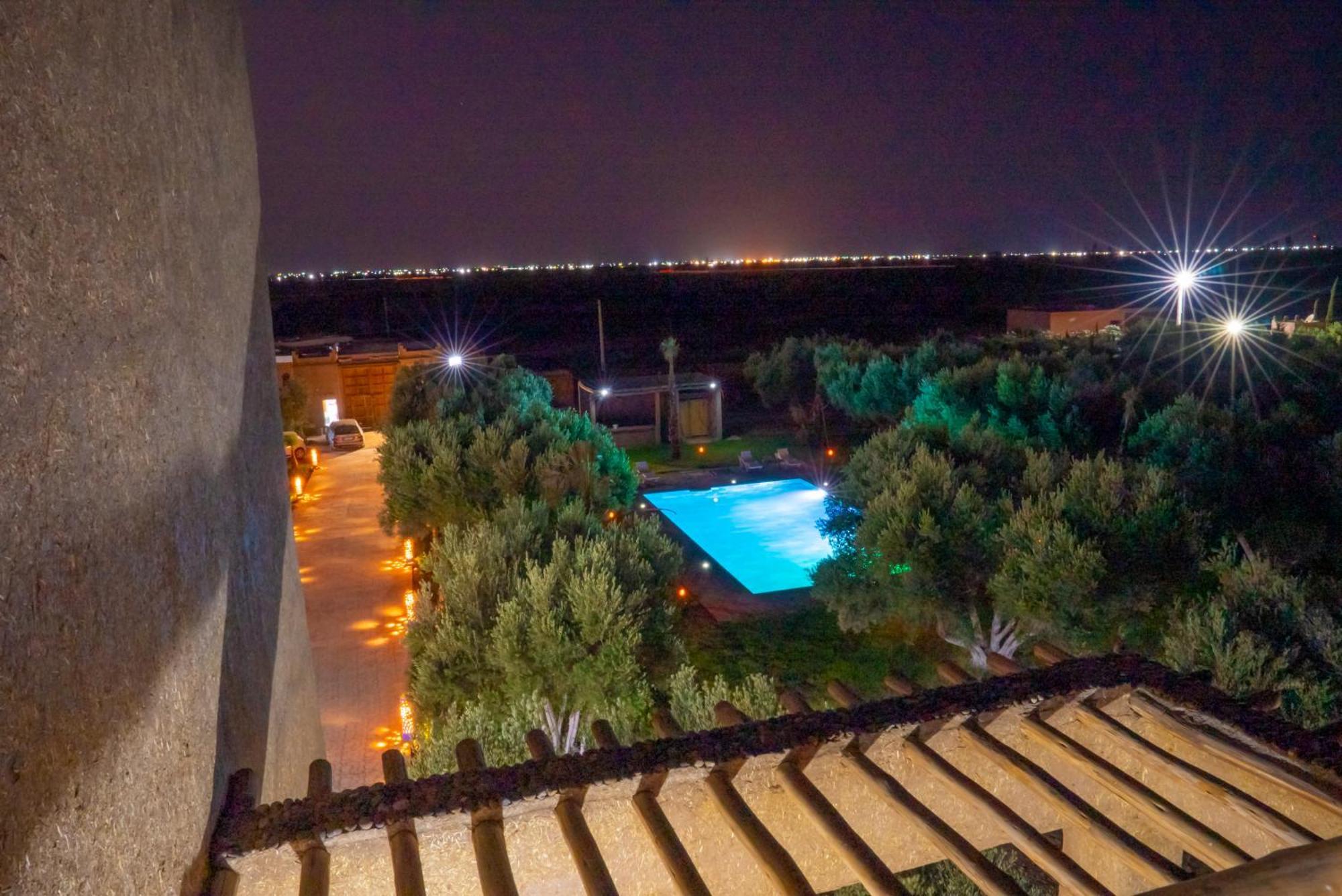 Riad Al Maktoub Maison D'Hotes Ecologique 马拉喀什 外观 照片