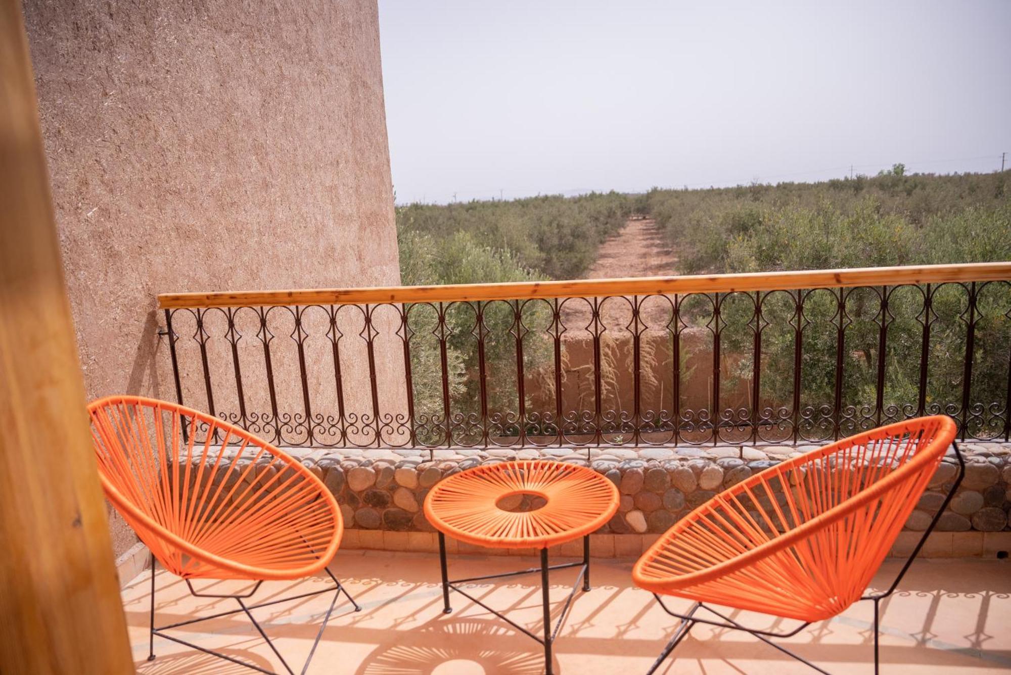 Riad Al Maktoub Maison D'Hotes Ecologique 马拉喀什 外观 照片